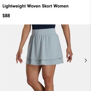 Women's Footjoy Gray Golf Skort